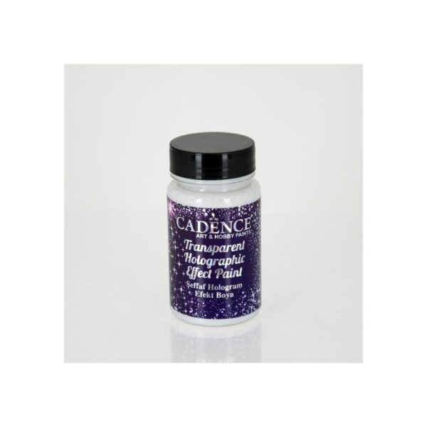 12783.jpg Cadence Transparent Holograpic Effect Paint, 90ml