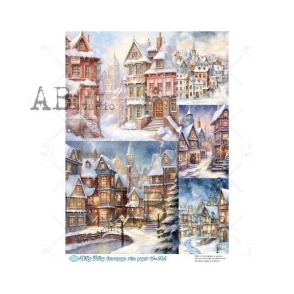 ABstudio Rispapir A4 Milky Valley ID-141