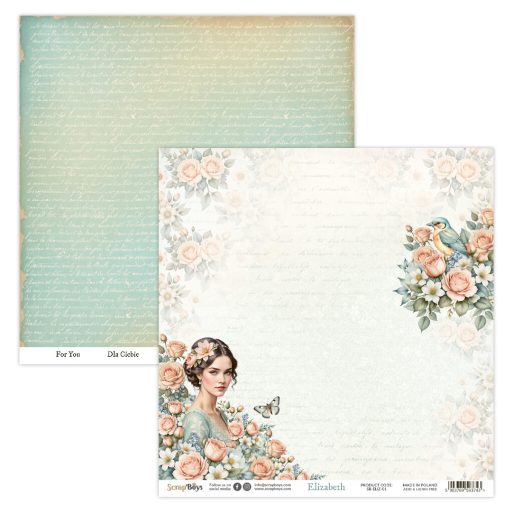 ScrapBoys Elizabeth  SB-ELIZ-01