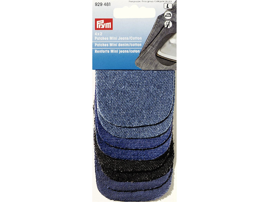 Prym Strykelapp Jeans/Denim mini – 4x2stk - Bilde 1