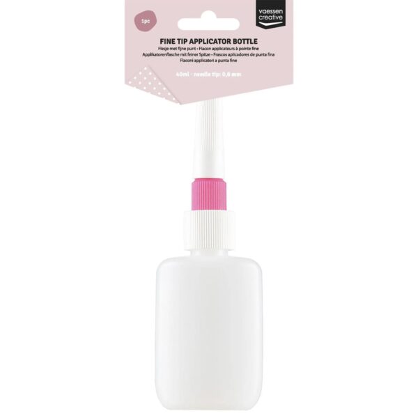 Vaessen Creative • Fine Tip Applicator Bottle 0.8mm 40ml
