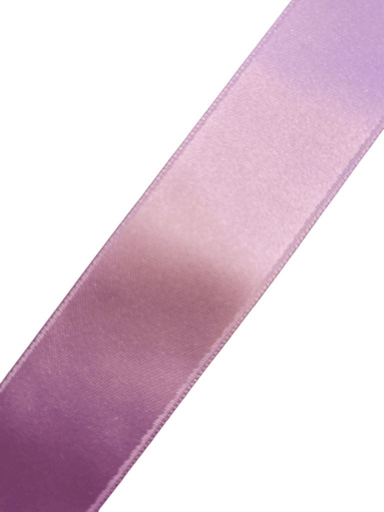 Satin Luxe Double Face 25mm Lavendel