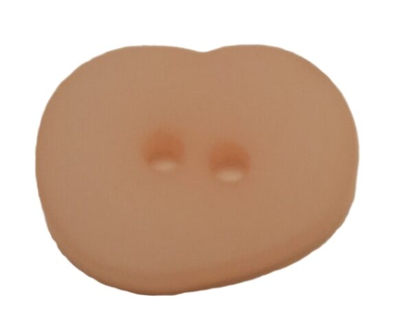 Knapp, 18mm 2hulls Fersken