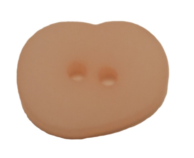 Knapp, 18mm 2hulls Fersken - Bilde 1