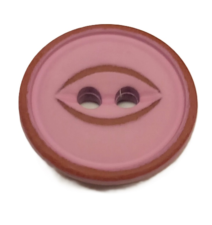 Knapp, 18mm 2hulls Lyng - Bilde 1