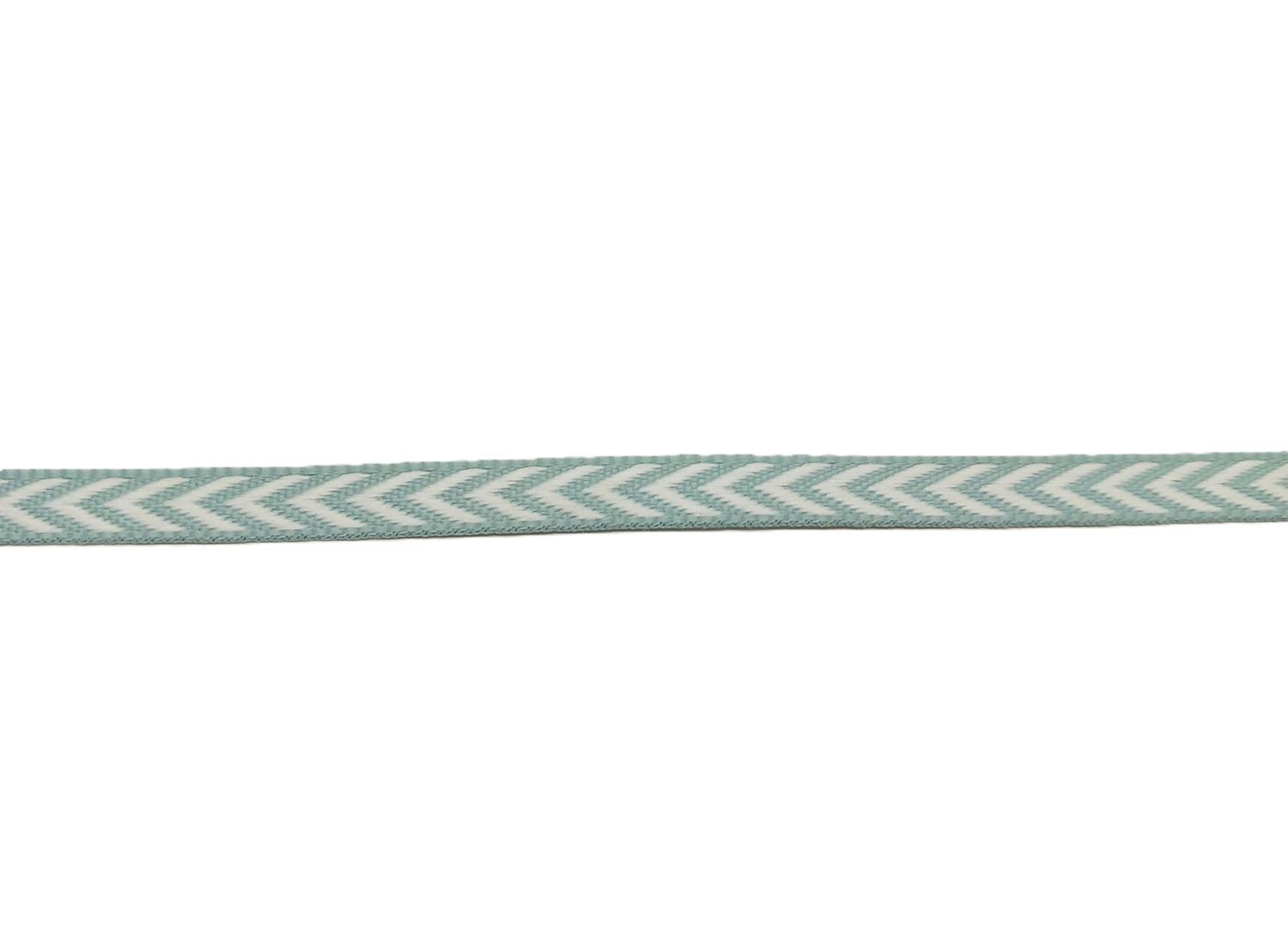 Bånd Blå/Hvit 7mm - Bilde 1