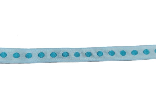 Bånd Blå med prikker