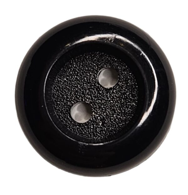 13243.jpg Knapp, 2 hulls 15mm Svart