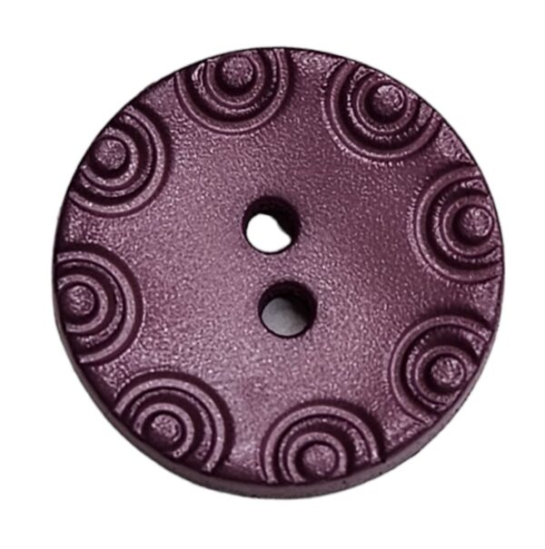 13250.jpg Knapp, 2 hulls, 13mm Gammel Rosa