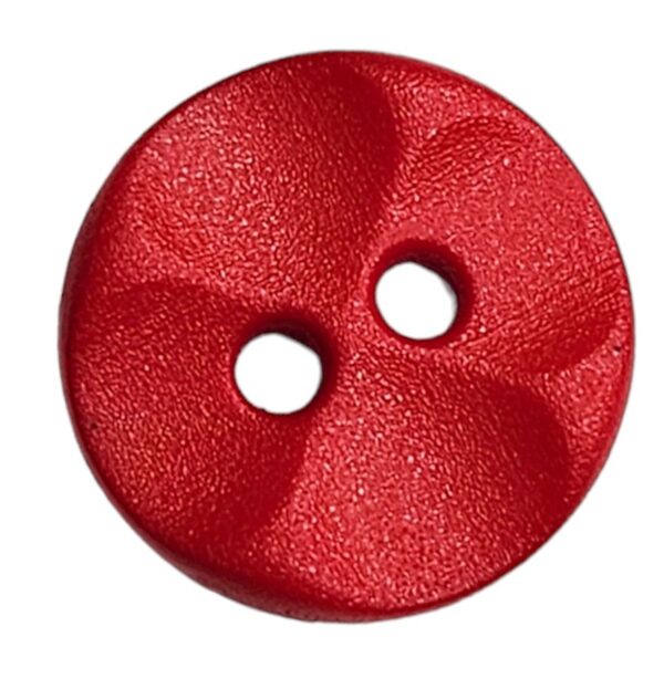13257.jpg Knapp, 2 hulls, 13mm, Rød