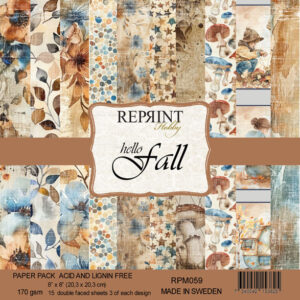 Reprint - Hello Fall Collection 8x8 Blokk - Bilde 2