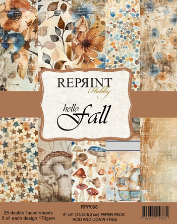 13276-1.jpg Reprint Hello Fall Collection 6x6 Blokk