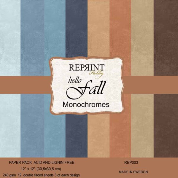 13292-1.jpg Reprint - Fall Monochromes - 12x12 Blokk