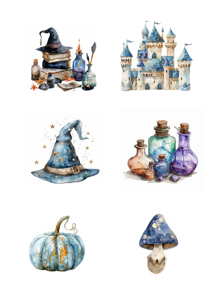 Reprint  Wizard - A4 klippeark - Bilde 1