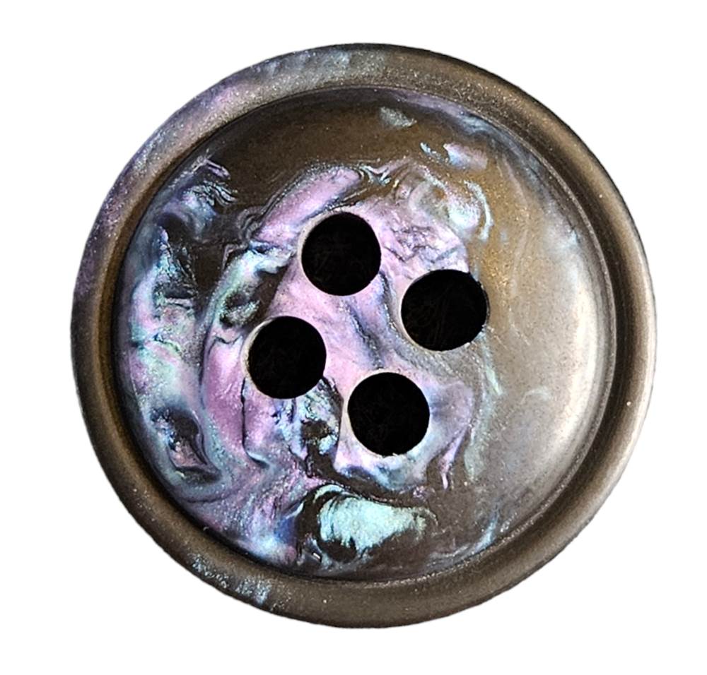 Knapp, 4 hulls, 18mm Lilla - Bilde 1