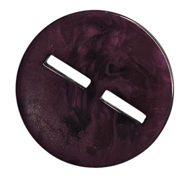 Knapp 2 hulls 21mm Mørkelilla