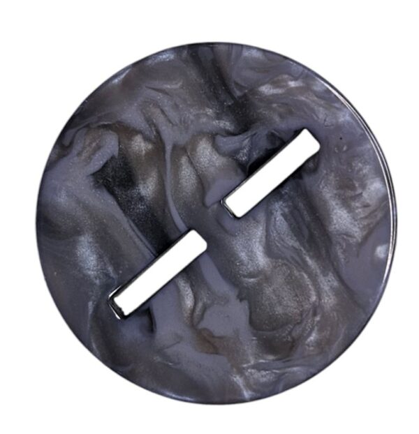 Knapp 2 hulls 21mm Lyseblå