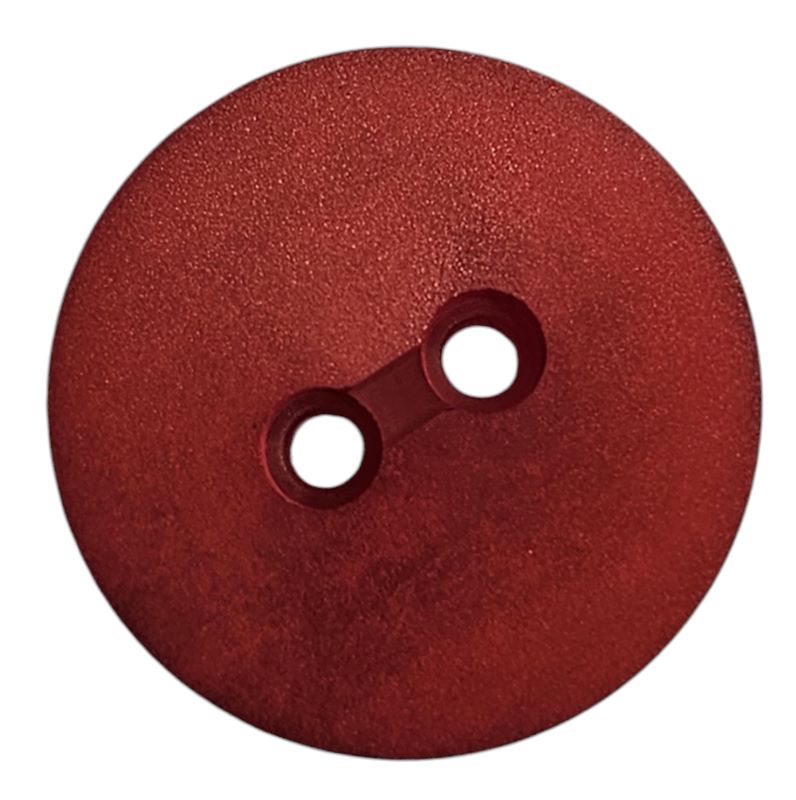 Knapp 2 hulls 18mm Rød - Bilde 1