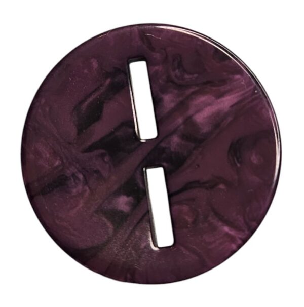 Knapp 2 hulls 25mm Mørkelilla