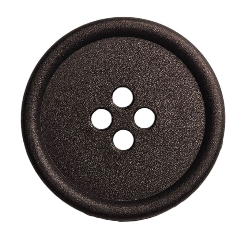 Knapp 4 hulls 23mm Sort - Bilde 1