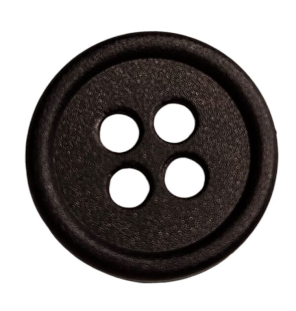 13436.jpg Knapp 4 hulls 13mm Sort