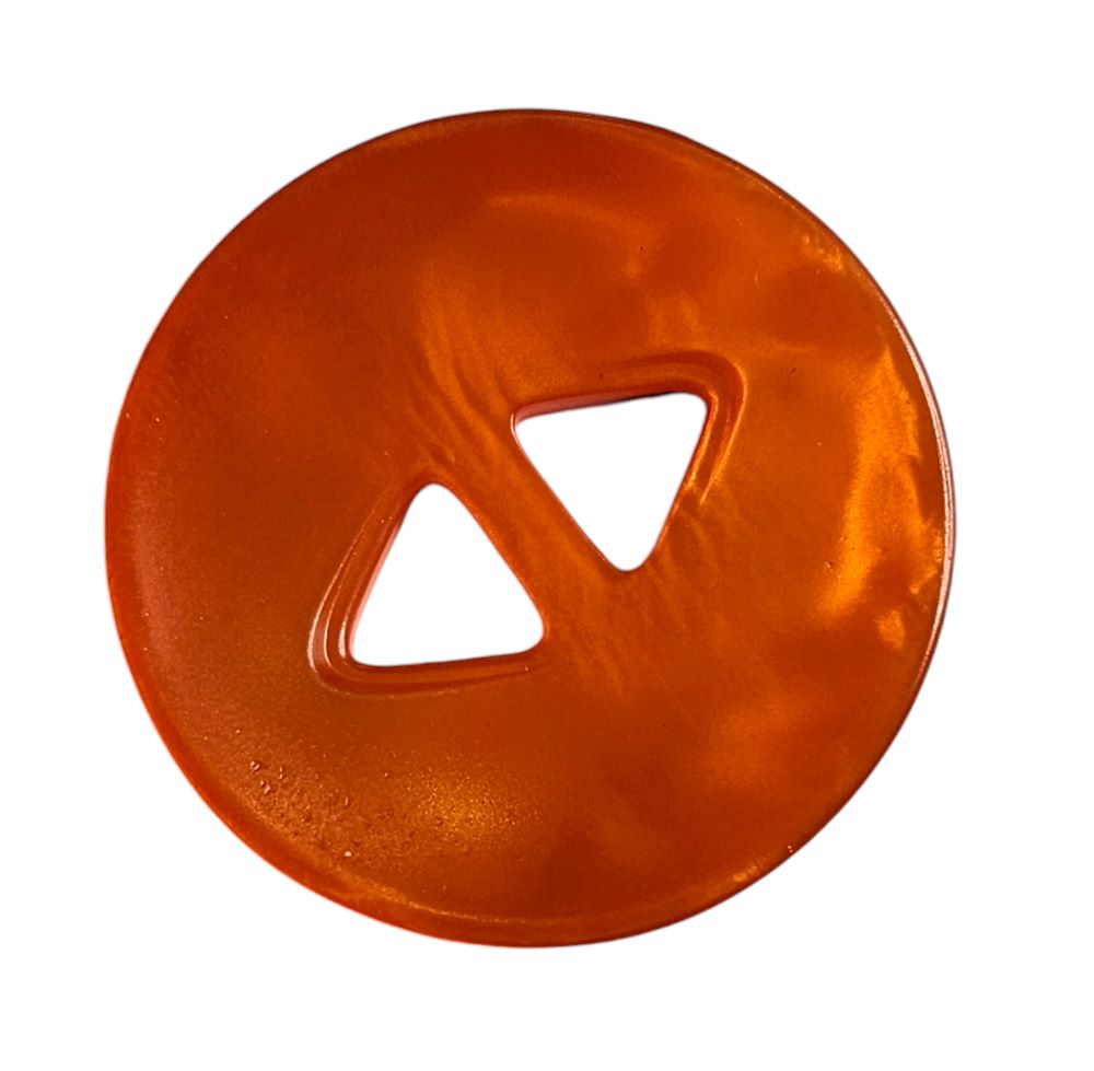 Knapp  2 hulls 34mm Orange - Bilde 1