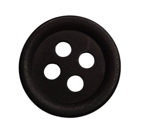 Knapp 4 hulls 11mm Sort