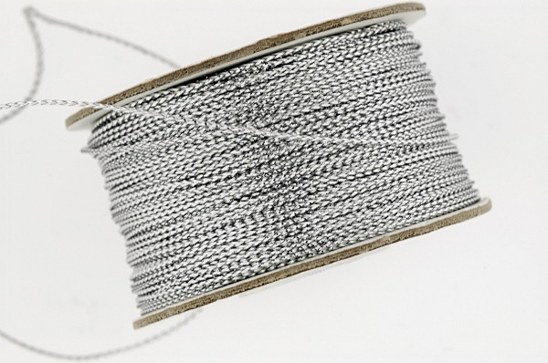 13532.jpg Sølvsnor 0,5mm. rund