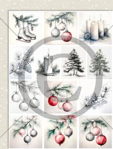 Papirdesign Motivark-Vinterluft