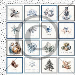 13573.jpg Papirdesign Vintertid-Juleminne, blå