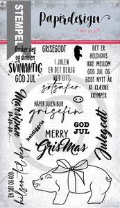 Papirdesign Stempel, Marsipangris, produksjon 2