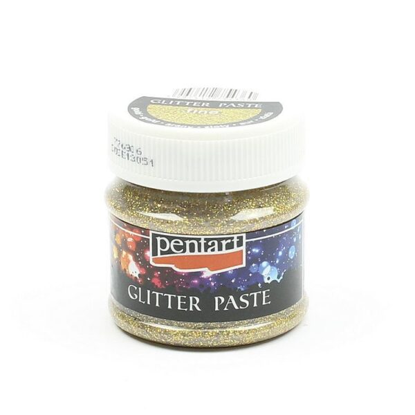 13636.jpg Pentart - Glitter Paste Medium Gold 50ml