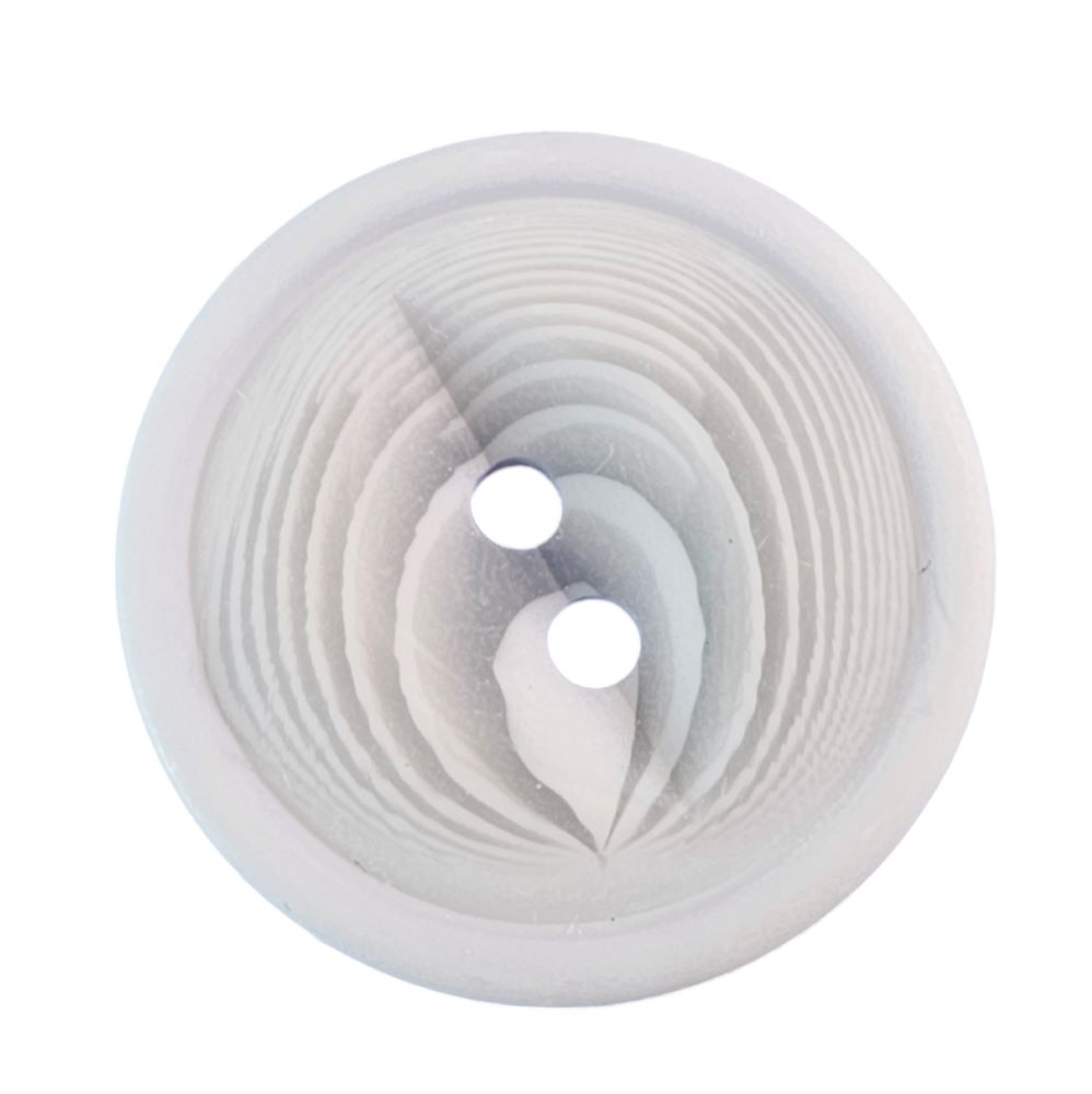 Knapp 2 hulls 25mm, Ml.Blå - Bilde 1