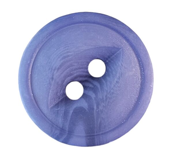 Knapp 2 hulls18mm, Blå