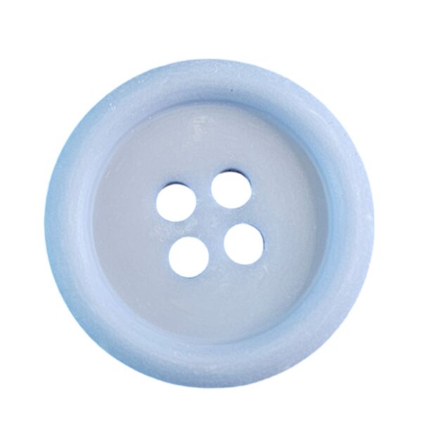 Knapp 4 hulls 20mm, Blå