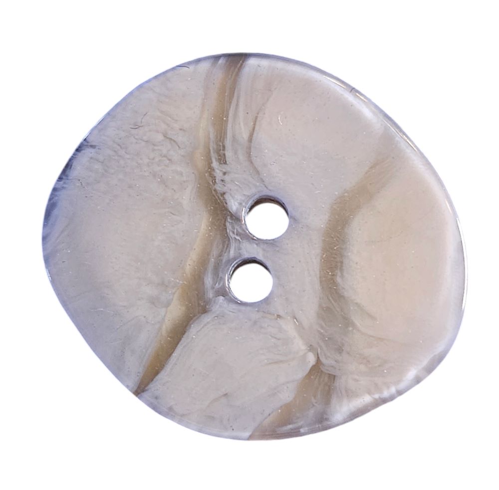 Knapp, 2 hulls 30mm, Blå - Bilde 1