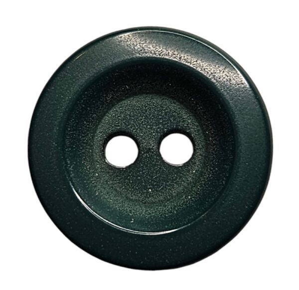 Knapp 2 hulls 14mm Mørk grønn