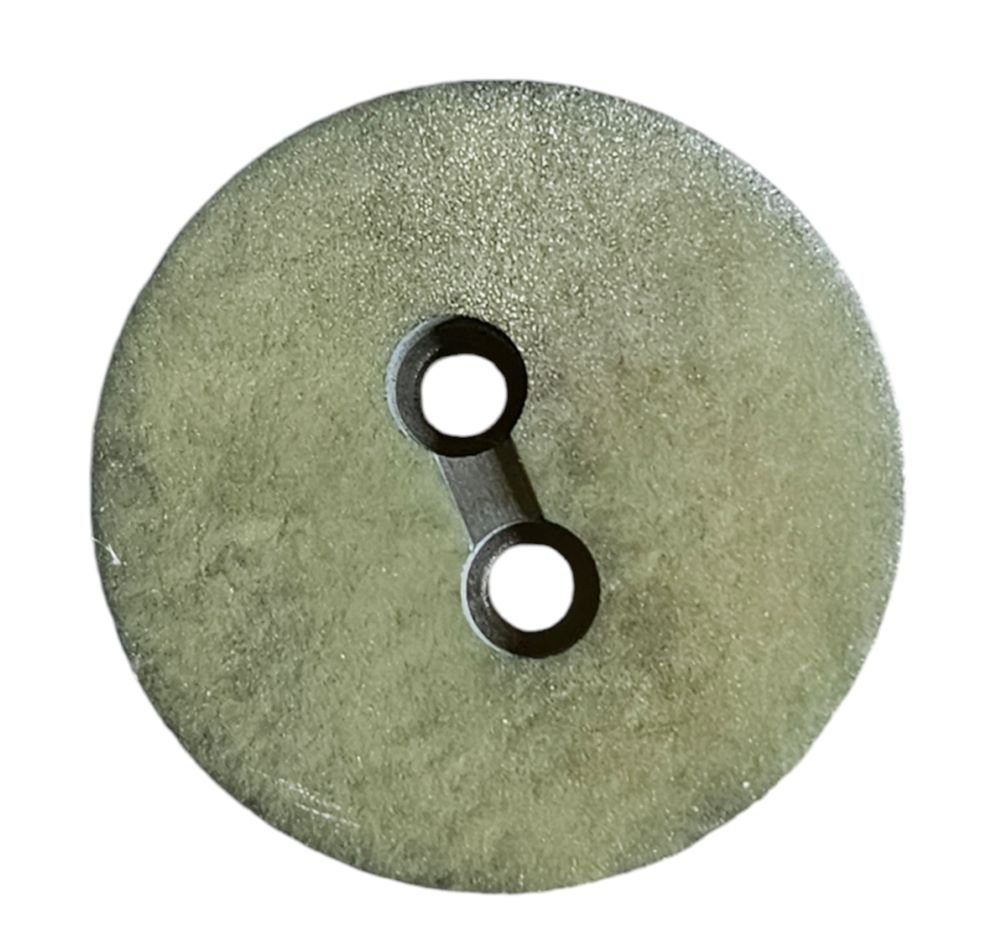 Knapp 2 hulls 18mm Mm.Grønn - Bilde 1