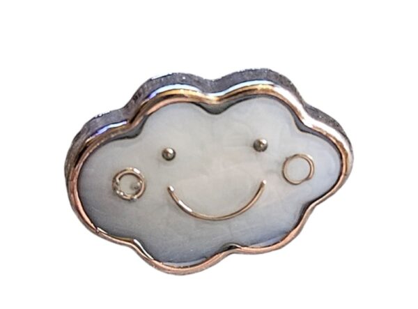 13723.jpg Knapp m/øye 12mm Sky sølv/blå