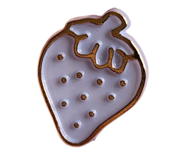 Knapp m/øye 15mm Jordbær Lys blå