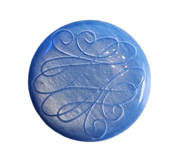 13776.jpg Knapp m/øye 15mm Blå