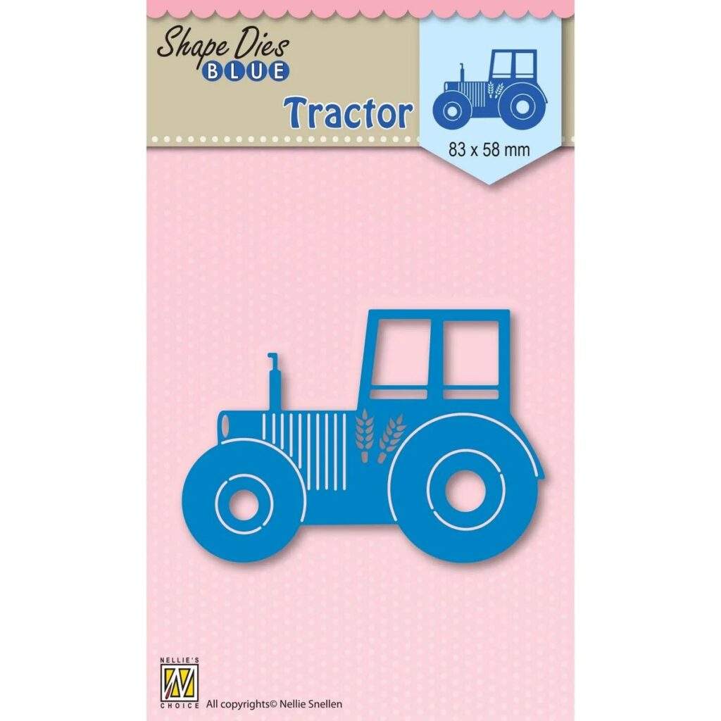 Nellie's Choice • Shape Dies Blue Tractor