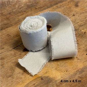 Papirdesign Bomullsbånd 02, grå