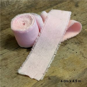 Papirdesign Bomullsbånd 06, rosa