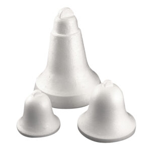 Isoporklokke – hel – 90mm m/topp - Bilde 2