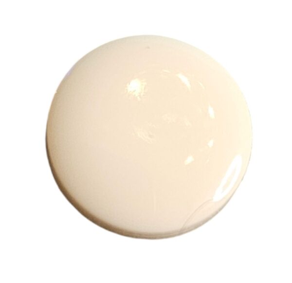 13912.jpg Knapp, m/ring 10mm Hvit