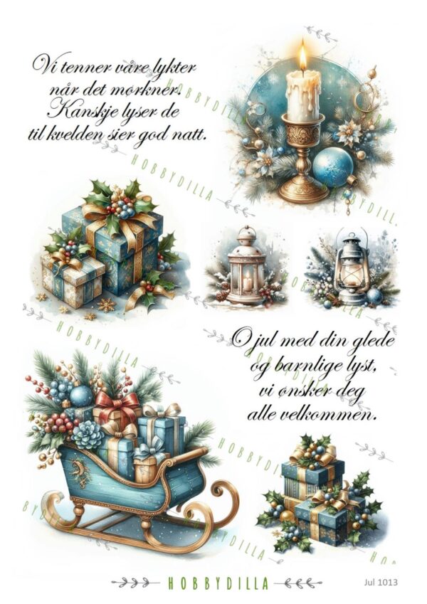 13931.jpg Motivark A4 Jul 1013 Blå Jul M