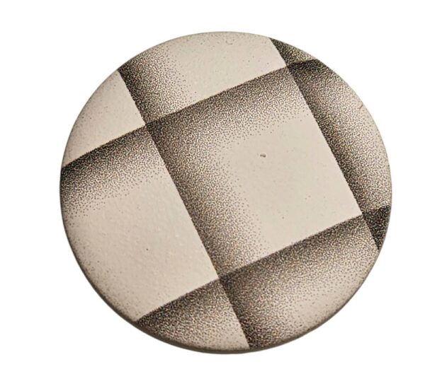 13944.jpg Knapp m/øyefeste 28mm, Hvit