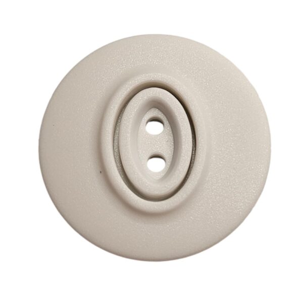 13946.jpg Knapp, 2 hulls, 30mm Hvit