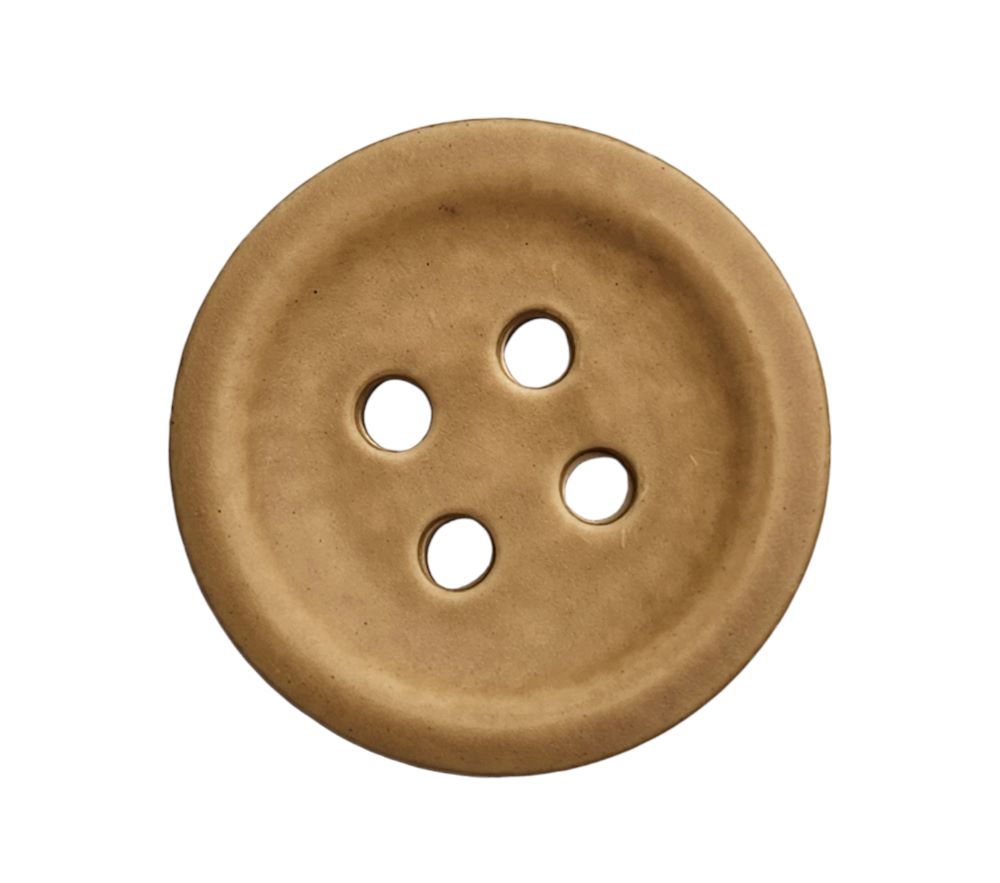 Knapp, 2 hulls, 28mm Lys Natur - Bilde 1